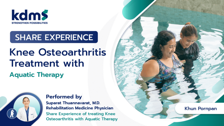 Share Experience of treating Knee Osteoarthritis with Aquatic Therapy